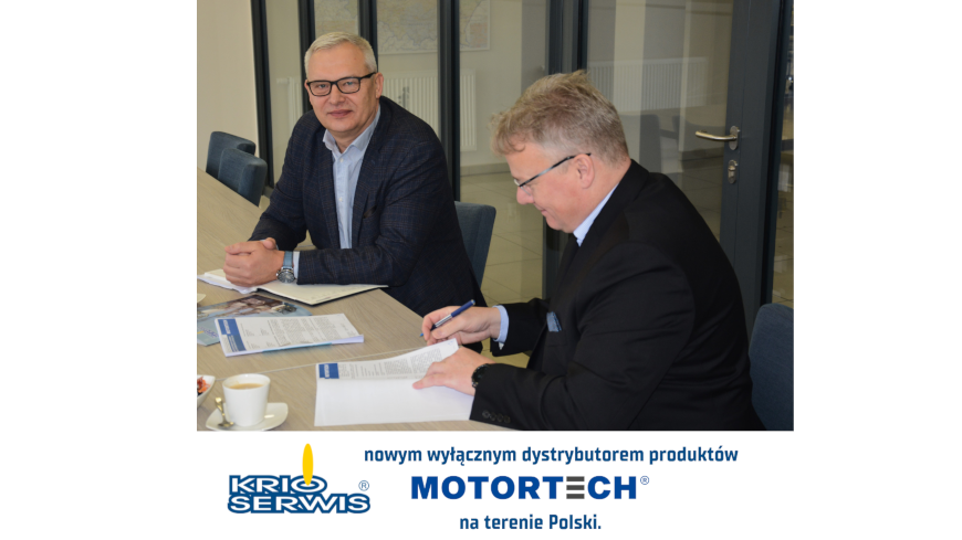 KRIO-SERWIS sp. z o.o. Partnerem Dystrybucyjnym firmy MOTORTECH GmbH